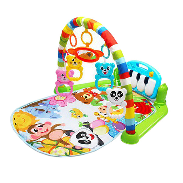 Baby Play Mat Kids Rug Educational Puzzle Carpet With Piano Keyboard And Cute Animal Playmat Baby Gym Crawling Activity Mat Toys
