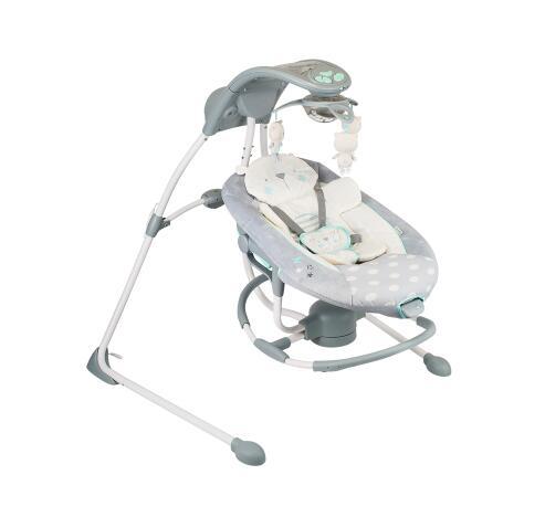 Multifunctional Baby Cradle Swing Chair Electric Rocking Chair Comfort Baby Crib with Rotating Bed Moible Projection
