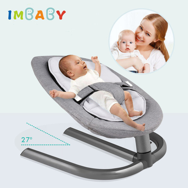 IMBABY Baby Rocking Chair Baby Swing Cradle Rocking Chair For Newborns Swing Infant Cradle