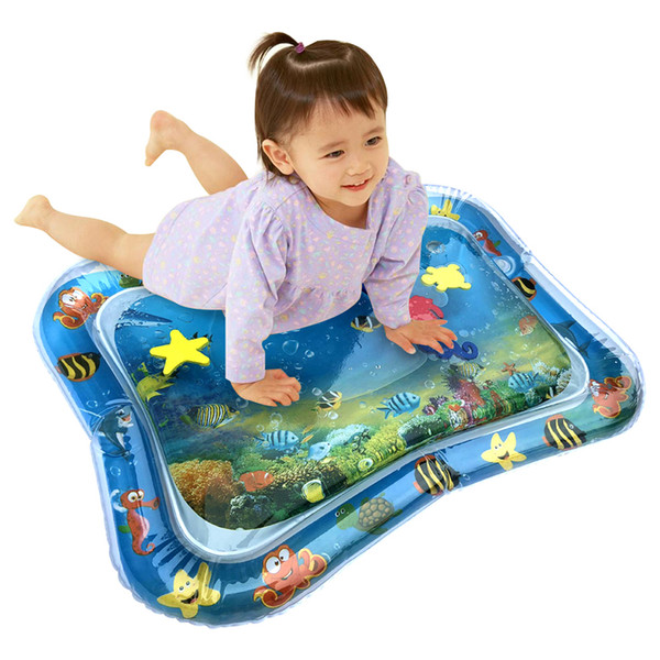 Creative Dual Use Toys Baby Inflatable Patted Pad Baby Inflatable Water Cushion - Prostrate Water Cushion Pat Pad