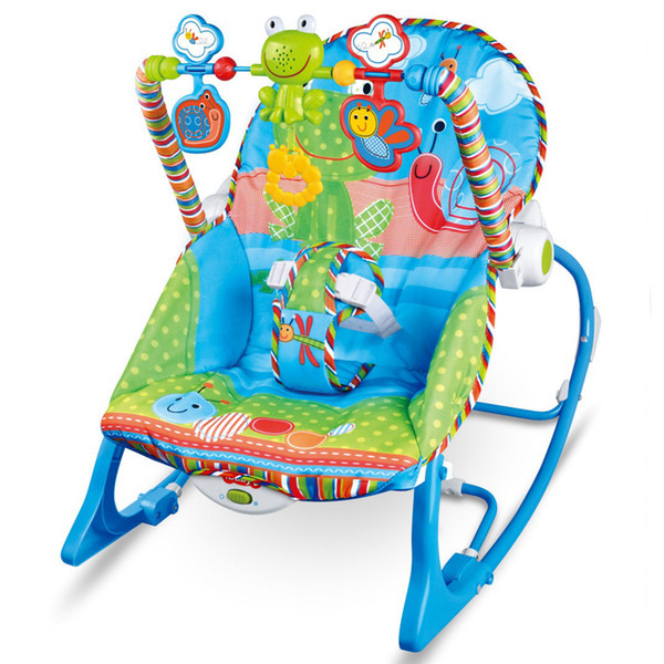 Baby Rocking Chair Musical Electric Swing Chair High Quality Vibrating Bouncer Chair Adjustable Kids Recliner Cradle Chaise Accessories