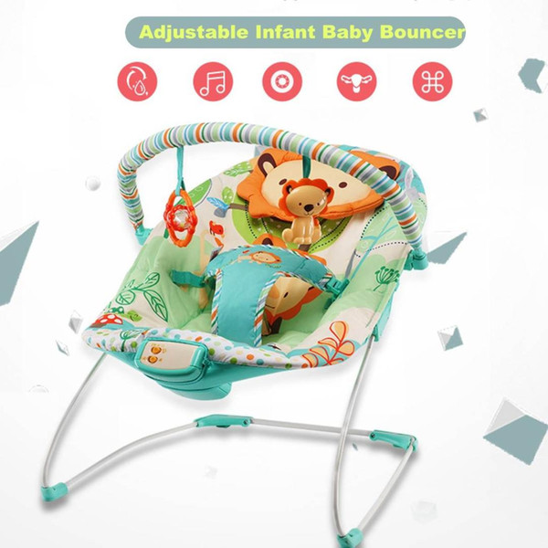 Multifunction Infant Baby Cradle Seat Electric Bouncer Swing Rocker Reclining Chair Toys Music Portable Toddlers Baby Bed