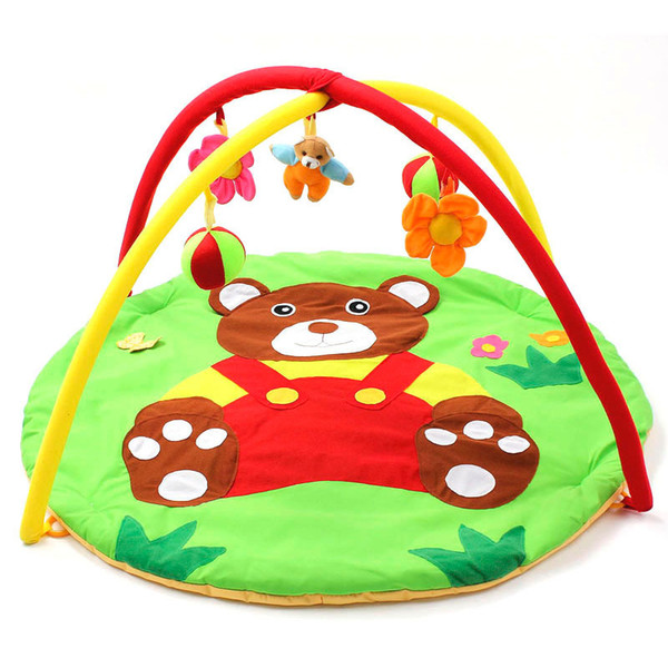 Cartoon Soft Baby Play Mat Kids Rug Floor Mat Boy Girl Carpet Game Mat Baby Activity Blanket For Children Educational Crawling Toy