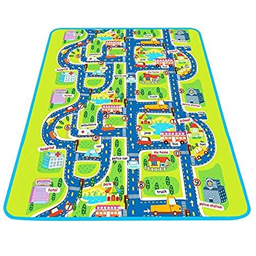 10PCS Large Size for Baby Creeping Play Mat Beautiful Protect Against Slipping Ground Activity Play Mat for Infant Kids Mom-Infant Play Mat