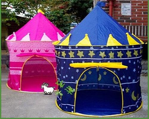 Childrens Tent Prince And Princess Childrens Tent Palace Castle Children Playing Indoor Outdoor Toy Tent Colors Mixed Lovely Toy Play House