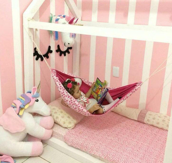 New Safety Baby Swing Hammock Infant Bed Sleeping Portable Folding Infant Crib for Newborn 7 COLORS