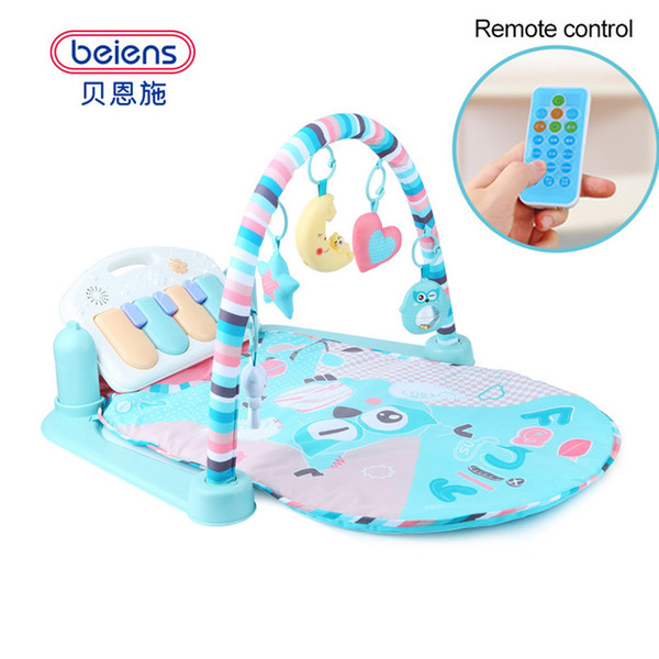 Beiens Mats Baby Play Games Puzzles Mat Developmental Carpet Infant Toys Children Pianos Music Pad for kids