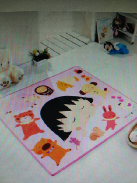 Hello Kitty environment-friendly and odorless whole baby crawling pad children's picnic pad with thickened overall climbing pad (happy hour)