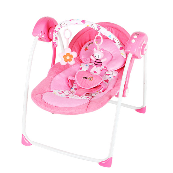 Mobile phone Bluetooth control music baby rocking chair comfort chair baby electric cradle bed recliner sleep shake shake bed