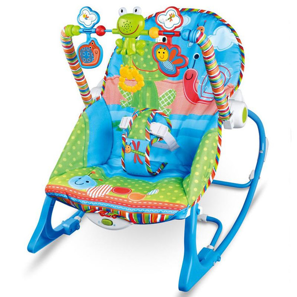 Baby Rocking Chair Musical Electric Swing Chair High Quality Vibrating Bouncer Chair Adjustable Kids Recliner Cradle Chaise Accessories