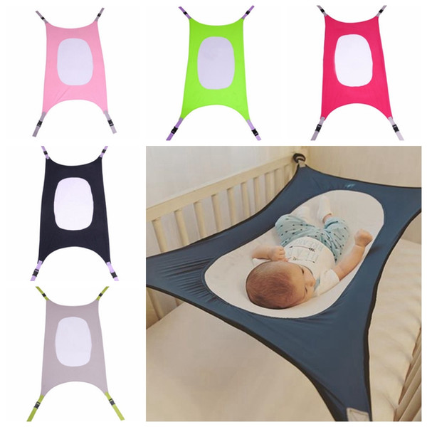 Baby Hammocks Detachable Crib Sleeping Bed with Adjustable Net Protable Folding Baby Swings Kids Hanging Sleeping Bed 5 Colors YW2467