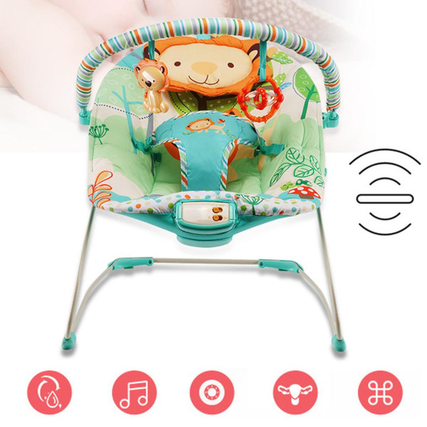 Infant Baby Cradle Seat Electric Bouncer Swing Rocker Reclining Chair Toys Music Multifunction Portable Toddlers Baby Bed Gifts