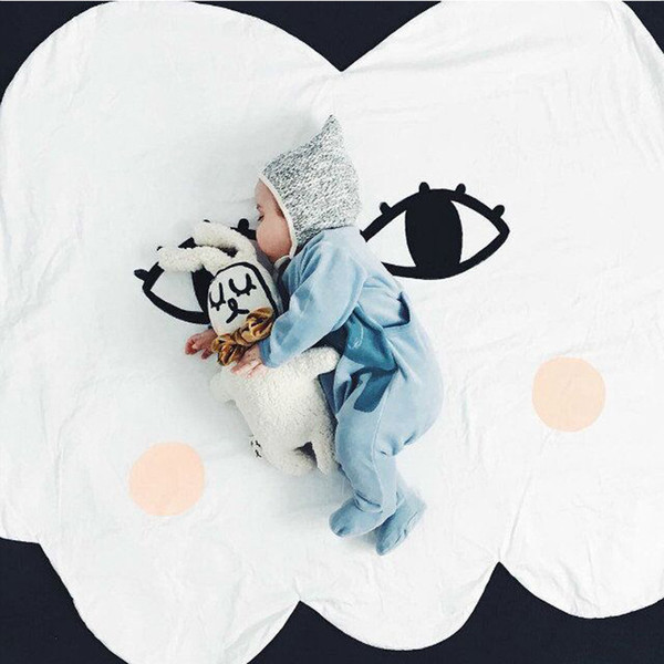 Baby Play mats Clouds Sun Smiling face Sleeping playing Game pad Children crawling mat baby toys INS hot style Kids gifts