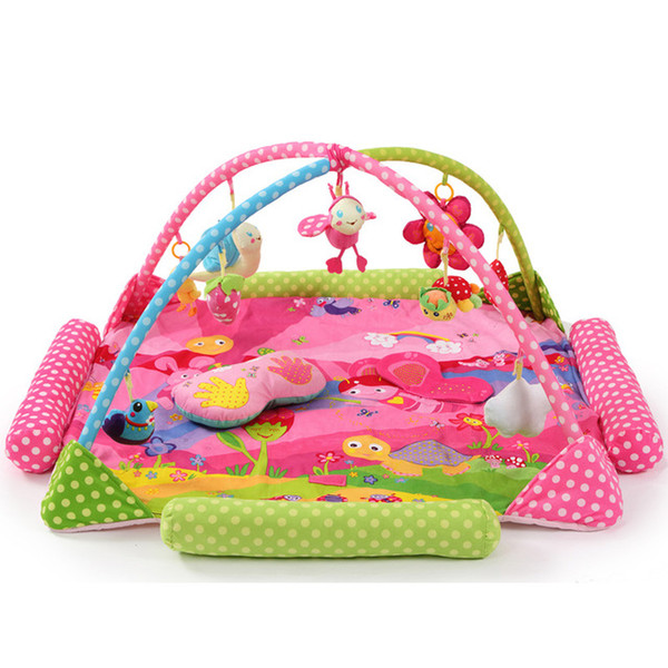 2017 New Style Huge Animal Zoo Baby Play Mat Toy Baby Crawling Pad Baby Kids Educational Play Activity Gym Blanket One Piece