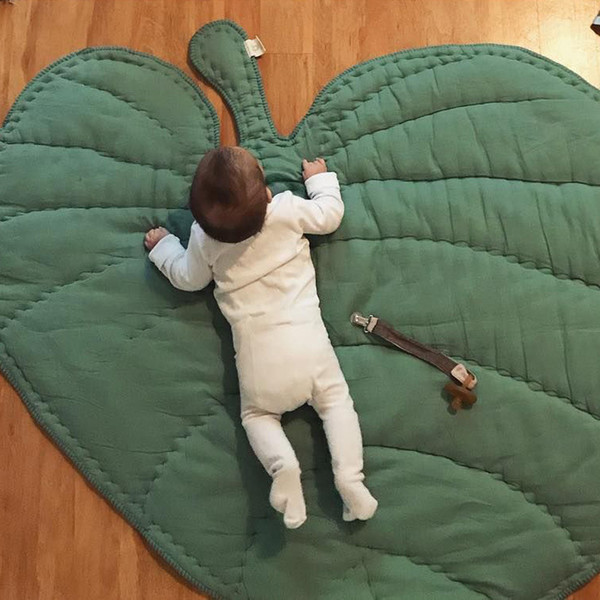INS New Europe Baby cartoon 3D Love pattern cotton lovely for gril boys room playmats Carpet soft mat game green Children's room decoration