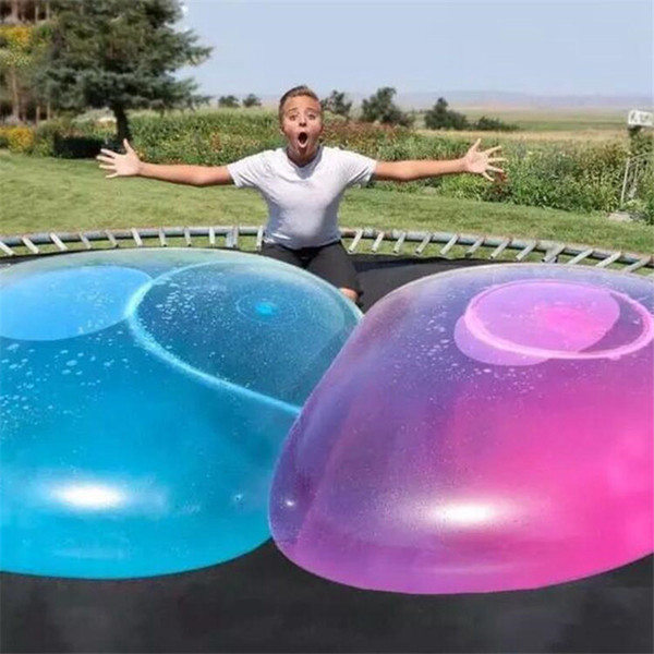 Amazing Bubble Ball Funny Toy Water-filled TPR Balloon For Kids Adult Outdoor wubble bubble ball Inflatable Toys Party Decorations ZZA237