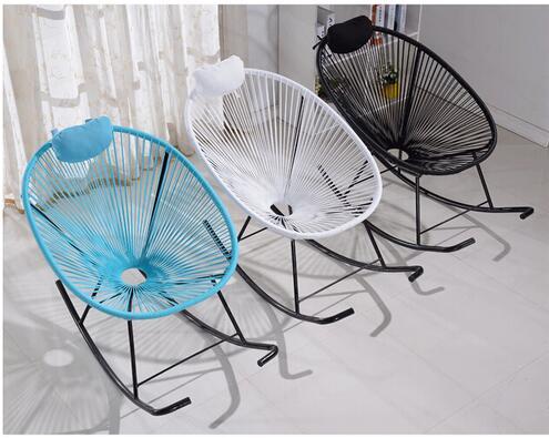 LanShan. Leisure. Adult rocking chair. Lunch chairs. Leisure chair.