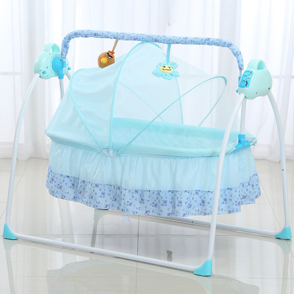 Baby cradle bed luxury electric version rocking chair baby artifact Newborn child comfort chair new special