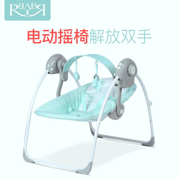 Timing baby rocking chair smart electric cradle swing baby newborn comfort rocking chair