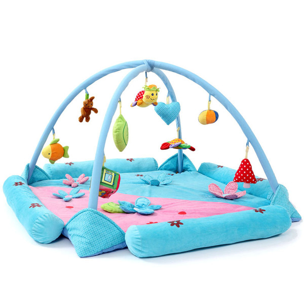 baby Cartoon style blankets super soft baby blanket game pad crawling mat Toys Baby Rugs & Playmats