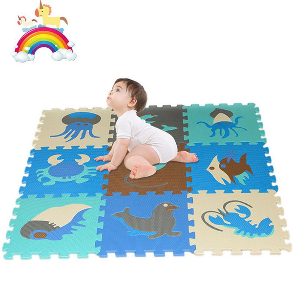 Splicing Mobilization EVA Marine Foam Mats Children's Educational Toys Puzzle Crawling Mat