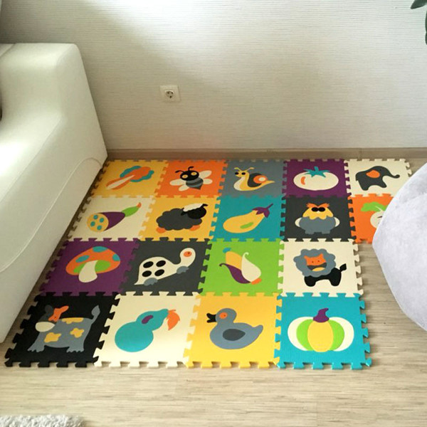 EVA Foam Baby Crawling game soft floor children puzzle Mat Factory Price Wholesale 18pcs/set Or More