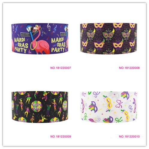 ribbon 22mm 181220006 cartoon printed grosgrain ribbon webbing 50 yards/roll for hair tie free shipping can custom 16mm 25mm 38mm 50mm 75m