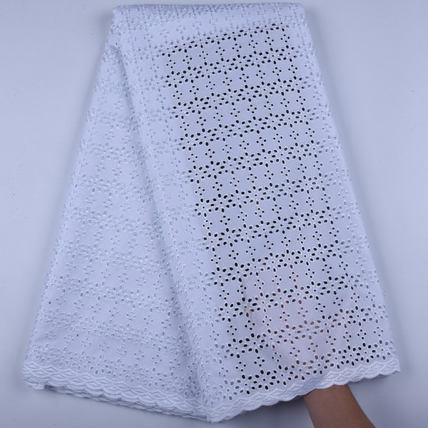 High Quality Swiss Voile Lace In Switzerland Latest African Dry Lace Fabric With Stones Swiss Cotton Fabric For Dress F1599