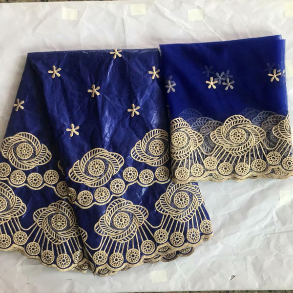 newest style african getnzer lace fabric fashion african bazin riche lace fabric for women clothes sewing fashion WhaoOC161