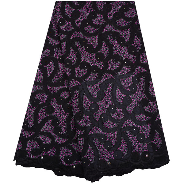 Swiss Voile Lace Fabric 2018 High Quality Lace Best Selling African Dresses For Wedding Cotton Party Dress F1290