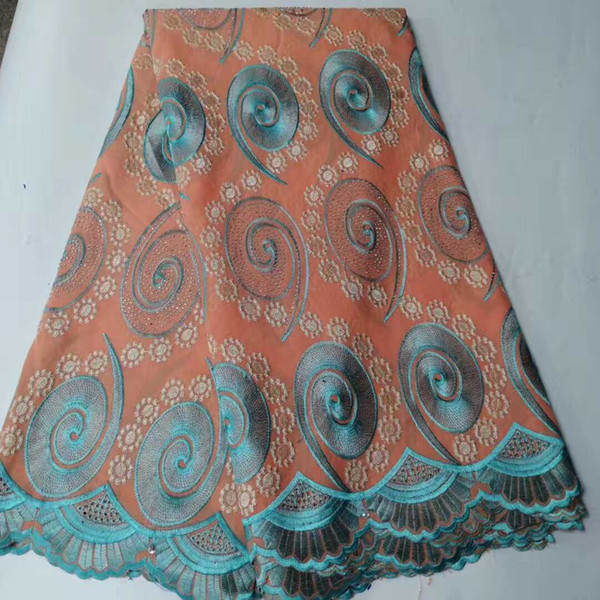 Swiss Voile Lace Fabric 2020 High Quality Net Lace Best Selling African Dress For Wedding Cotton Party Dress KPL9811A