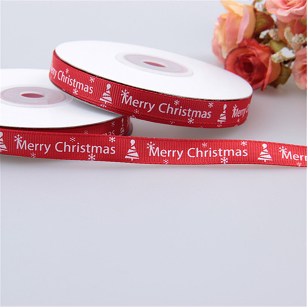 christmas ribbon lot Decoration Ribbon Plastic Packaging Riband Party Christmas Decoration DIY Gifts Ribbon Holiday Decor Xmas Gift Wrapping