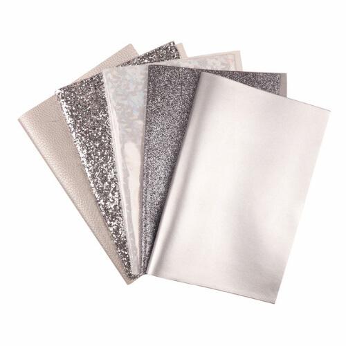 22cm *30cm Symphony Laser Leather Geometric Pattern Magic Color Holographic Material Leather Fabric Home Decorative Materials
