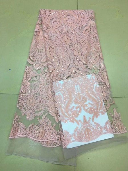 nice looking feather embroidery tulle mesh lace fabric David-12.2703 with good quality for party dress
