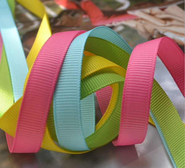 15% off 2015 new 3/8''(9mm) 196 colors 100% polyester plain solid color grosgrain ribbon gift ribbons and bows accessories 100yards