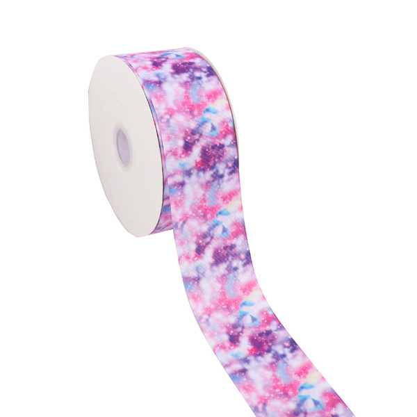 Wholesale Grosgrain Ribbon Fashion Type Bronzing Printing Ribbon DIY Hairbows Accessories Home Textile Printed Ribbon 50/100yard
