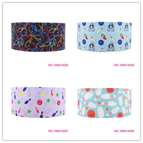ribbon 22mm 180914005 cartoon printed grosgrain ribbon webbing 50yards/roll for hair tie free shipping can custom 16mm 25mm 38mm 50mm 75mm