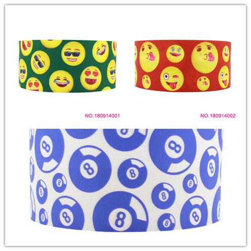 ribbon 22mm 180914001 cartoon printed grosgrain ribbon webbing 50yards/roll for hair tie free shipping can custom 16mm 25mm 38mm 50mm 75mm