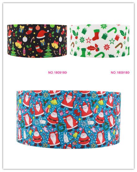 ribbon 22mm 180918007 cartoon printed grosgrain ribbon webbing 50yards/roll for hair tie free shipping can custom 16mm 25mm 38mm 50mm 75mm