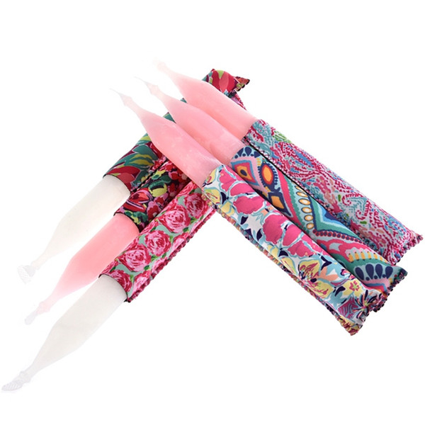 Neoprene Popsicle Holder Lily Floral Pop Ice Sleeve Freezer Pop Holders 4*15.5cm Edge Covering Summer Beach Kitchen Tools 2019 100pcs A6301