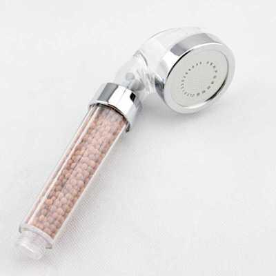 water save high pressure shower head bathroom accessory Water Therapy anion filter handheld Bath Sprayers for low water pressure