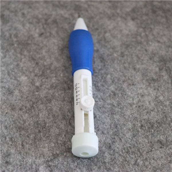 Russian Embroidery Punch Needle Fashion White Blue Home Portable Sewing Mending Tools Retail Packaging New