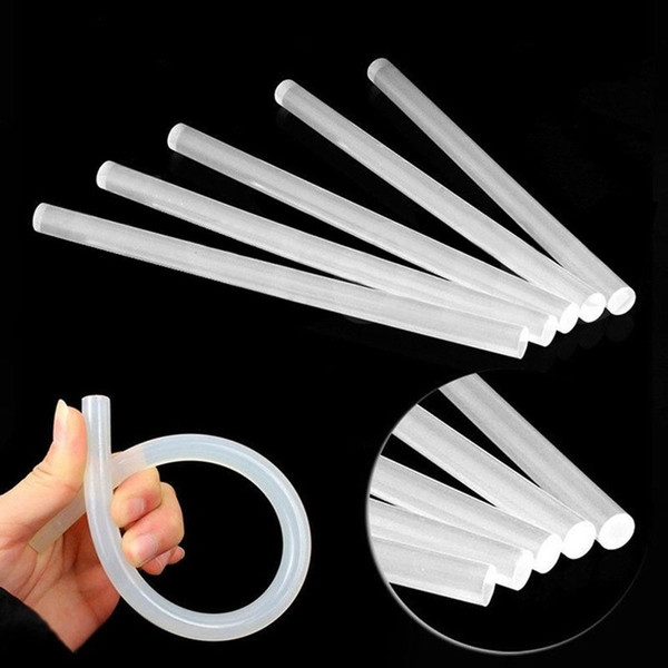 50pcs/ 7mm Hot Melt Glue Stick for Heat Pistol Glue 7x100mm High Viscosity Glue Stick Repair Tool Kit DIY Hand Tool