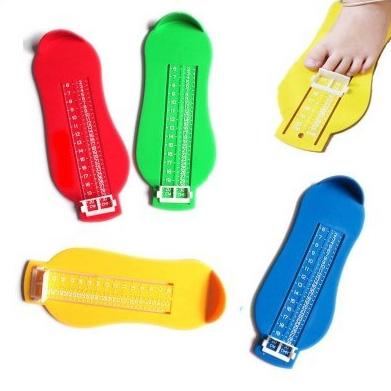 Newly Infant Toddler Measuring Ruler Baby Kid Feet Length Growing Subscript Foot Tool Protractor Scale Baby Foot Measure Gauge