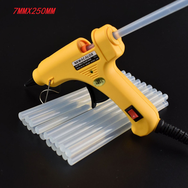 30Pcs/Lot 7mm x 250mm Hot Melt Glue Sticks For Electric Glue Gun Craft Album Repair Tools 7mm Glue Sticks DIY Tools