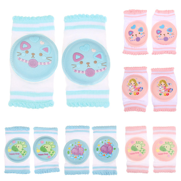 2018 Baby knee protectors for children Pad Leg Warmers Kids Baby Kneecap Crawling Elbow Cushion Protective Kneelet Infants Toddlers