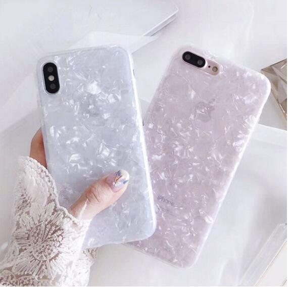 Fashion Conch Shell Phone Case for Iphone 6S Case for Apple Iphone X 6 7 8 Plus Lovely Cases Funny Phone Cover