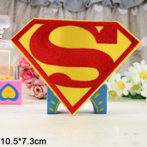 HOT SALE Cartoon Kids Batman Hulk Superman Superhero Captain Iron On Patch Clothes Patch For Clothing Boys Embroidered Patch Clothes 20PCS/