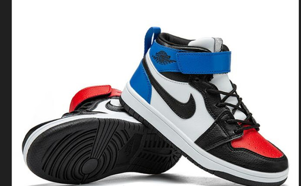 Hot sold Children's basketball shoes boys running shoes sneakers high help KIDS students sneakers kids Sport Shoes