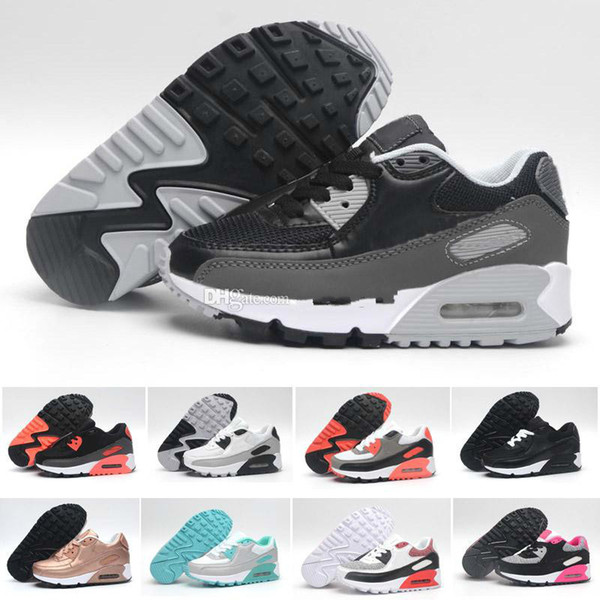 Kids Sneakers Presto 90 shoe Children Sports Orthopedic Youth Kids Infant Girls Boys running shoes 9 Colors Size 26-35